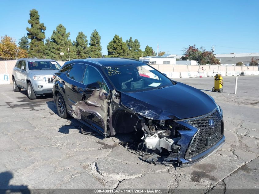 2022 LEXUS RX 450H F SPORT HANDLING #2992832257