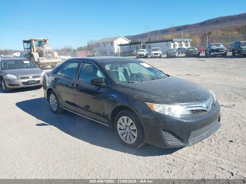 2014 TOYOTA CAMRY HYBRID LE #3037544803