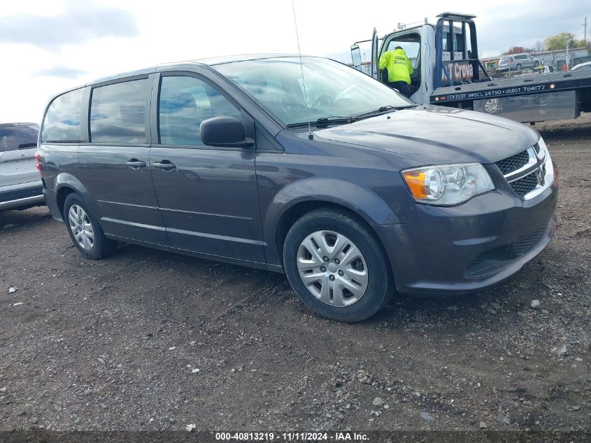 2015 DODGE GRAND CARAVAN SE #3020797144