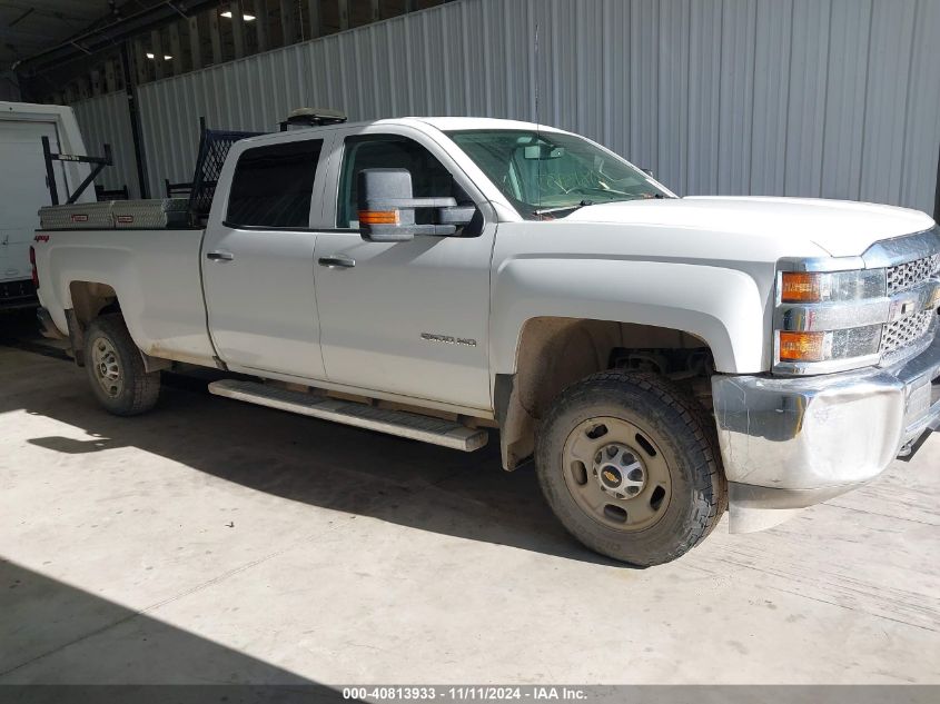 2019 CHEVROLET SILVERADO 2500HD WT #2992828844