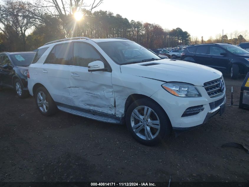 2015 MERCEDES-BENZ ML 350 4MATIC #3037544789