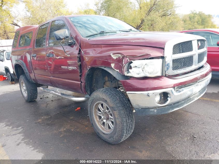 2003 DODGE RAM 2500 SLT/LARAMIE/ST #3035089340