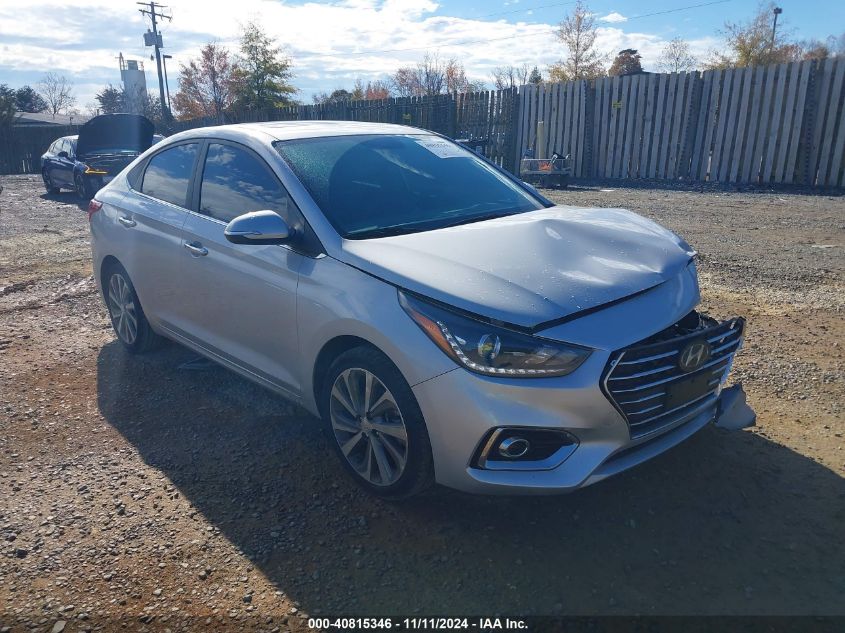 2021 HYUNDAI ACCENT LIMITED #2992821408