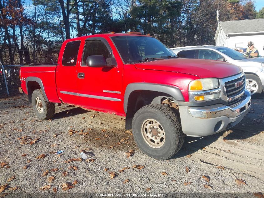 2004 GMC SIERRA 2500HD SLE #2992821393