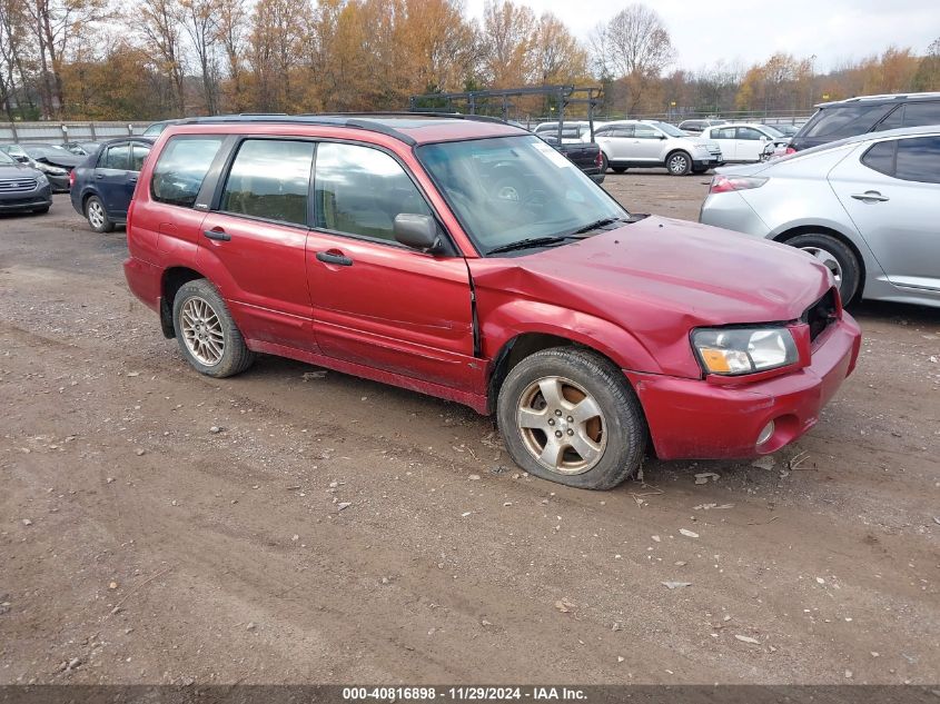 2003 SUBARU FORESTER XS #3034053557