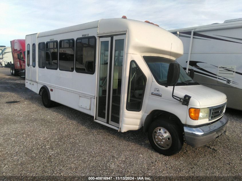 2007 FORD E-450 CUTAWAY #2997781004