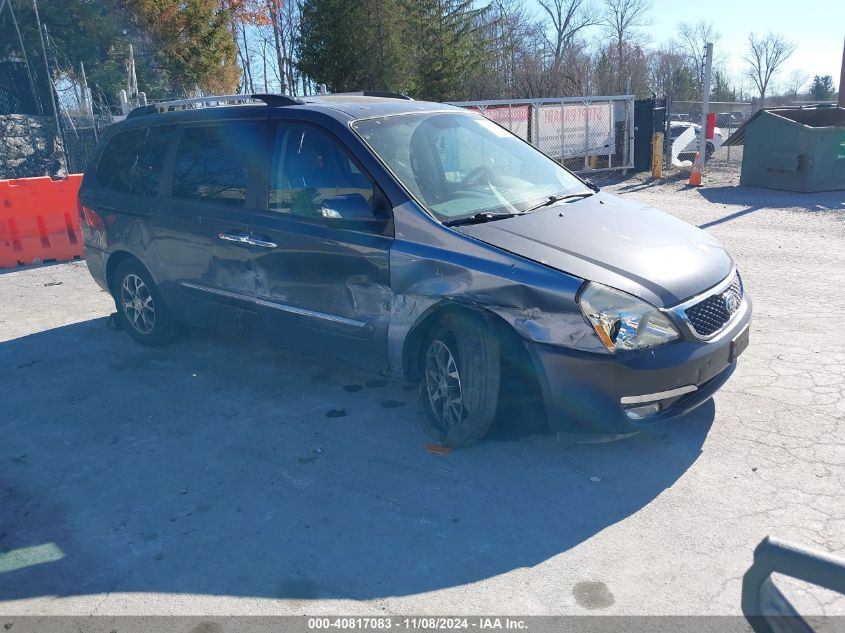 2014 KIA SEDONA EX #3021948030