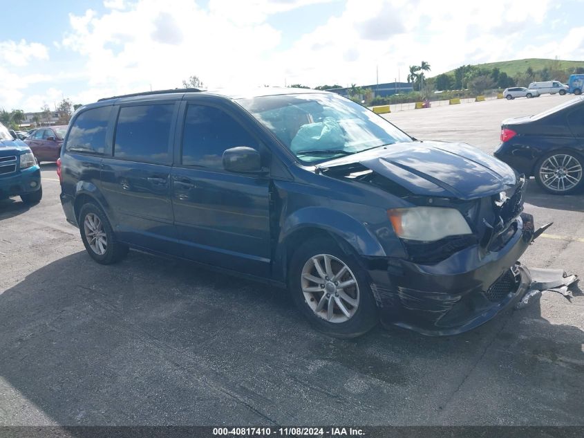 2014 DODGE GRAND CARAVAN SXT #3020797749