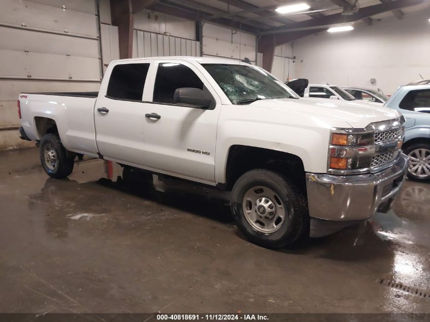 2019 CHEVROLET SILVERADO 2500HD WT #3035083893