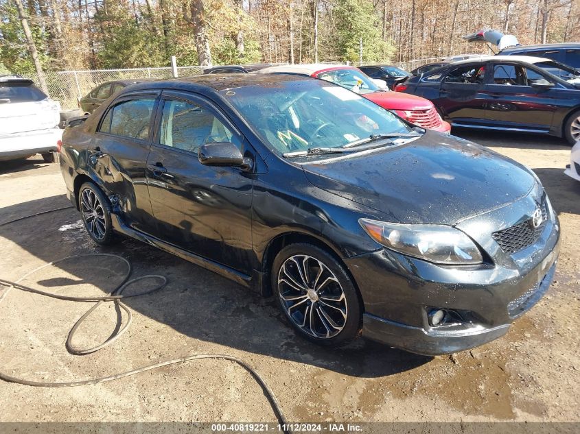 2009 TOYOTA COROLLA S #3035072396