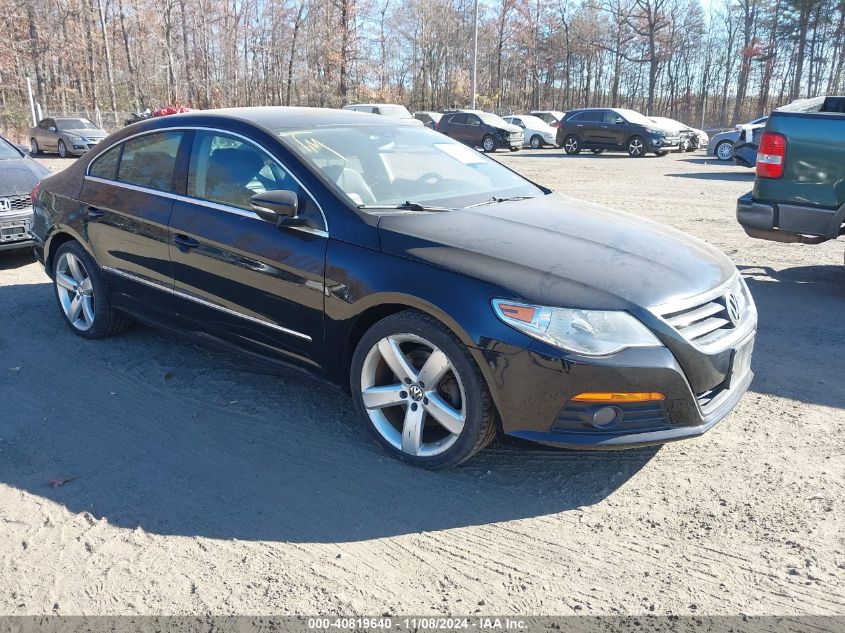 2012 VOLKSWAGEN CC LUX PLUS #3035072382