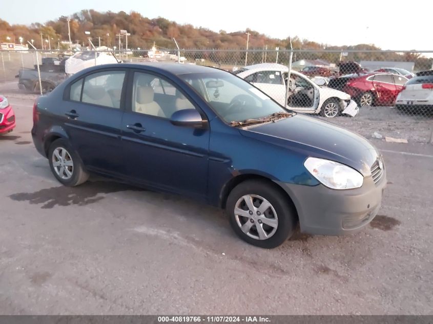 2009 HYUNDAI ACCENT GLS #2997780993