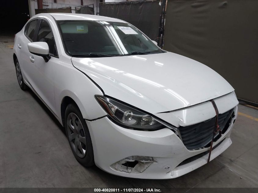 2016 MAZDA MAZDA3 I SPORT #3053066748