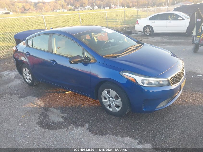 2017 KIA FORTE LX #3045360514