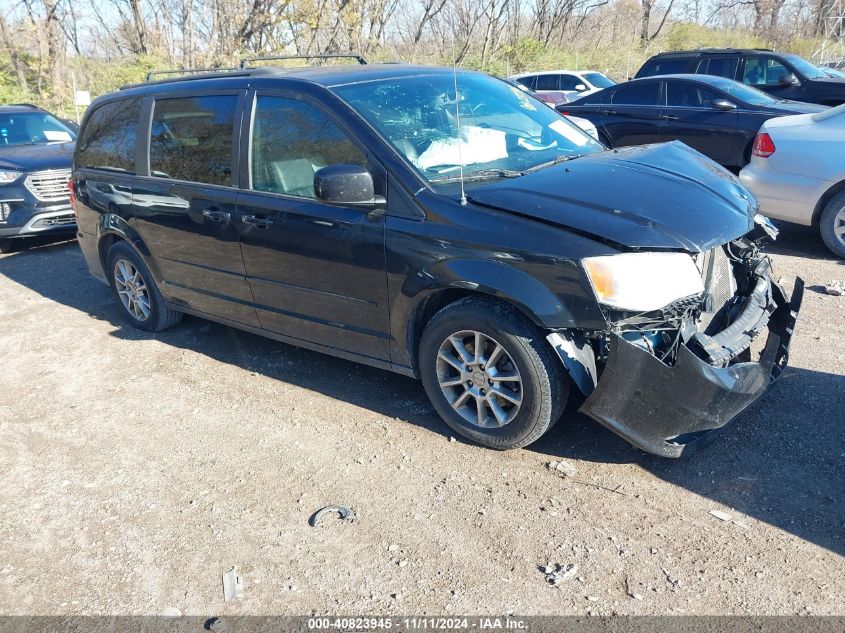 2013 DODGE GRAND CARAVAN R/T #3035072724