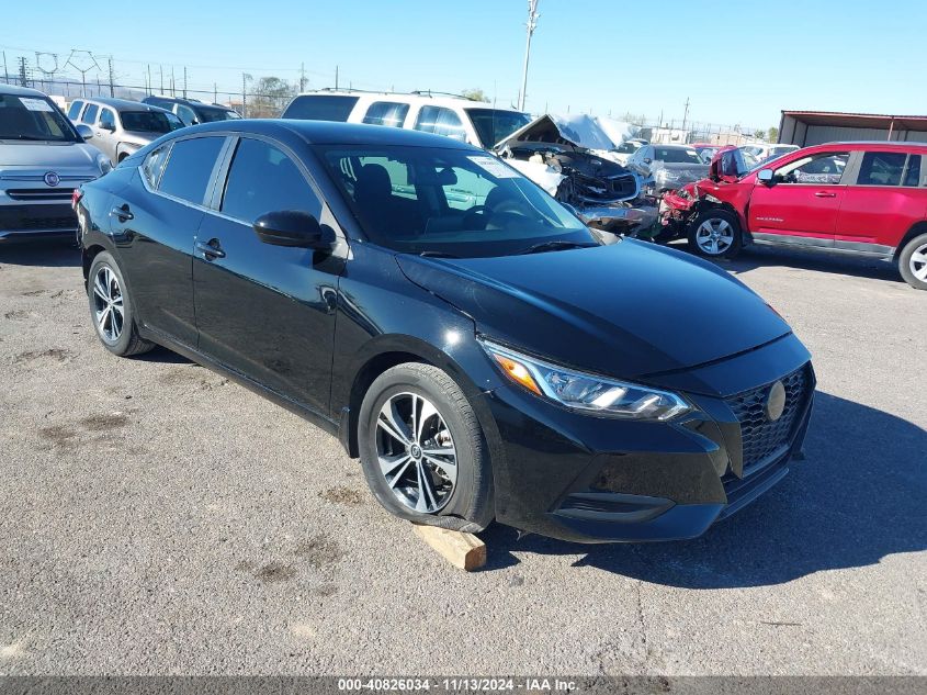 2022 NISSAN SENTRA SV XTRONIC CVT #3035089329