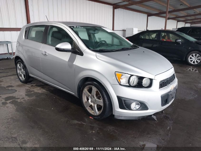 2015 CHEVROLET SONIC LTZ AUTO #3035094504