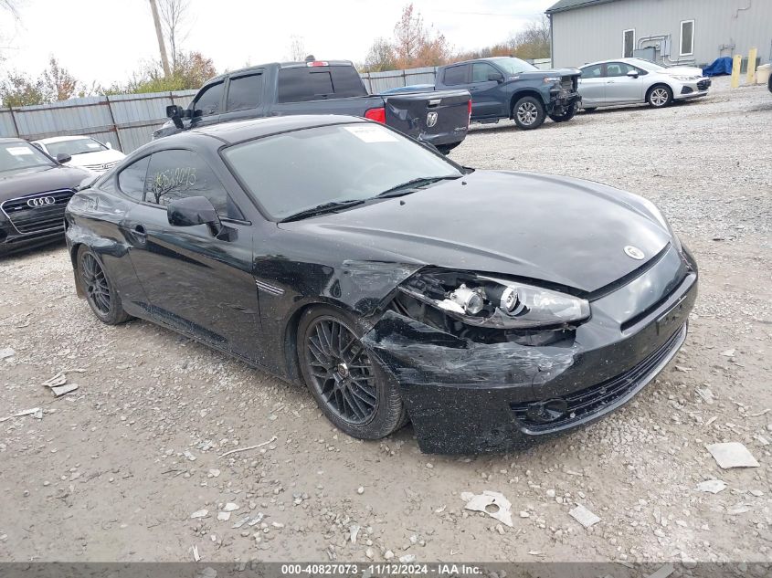 2008 HYUNDAI TIBURON GS #3037544639