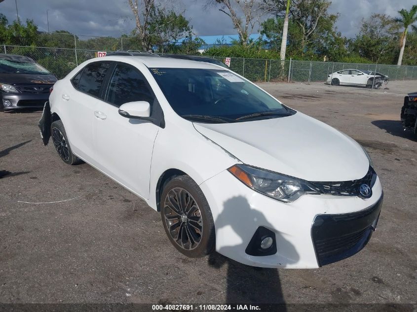 2015 TOYOTA COROLLA S PLUS #3034053743