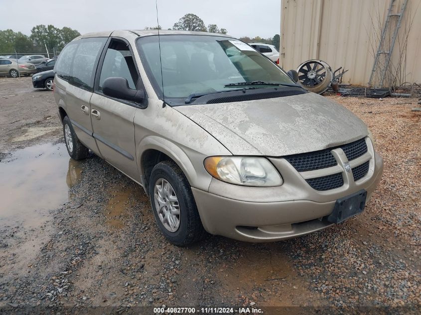 2002 DODGE GRAND CARAVAN SPORT #3042556908