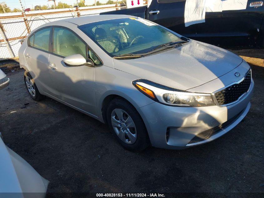 2017 KIA FORTE LX #3035083552