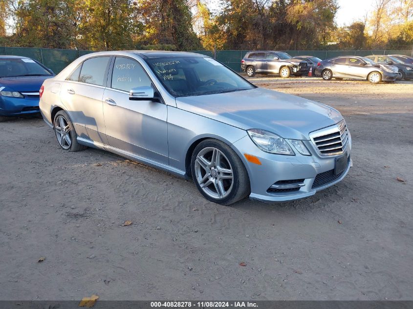 2013 MERCEDES-BENZ E 350 4MATIC #3035072845