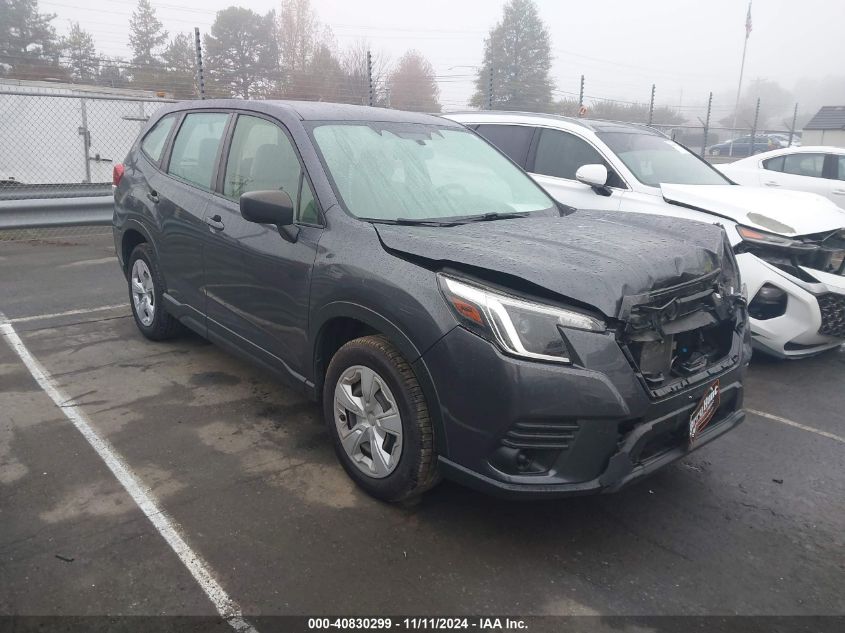 2022 SUBARU FORESTER #3031250649