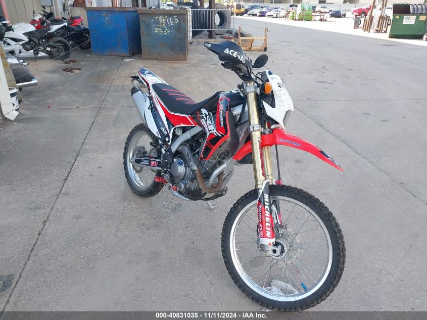 2015 HONDA CRF250 L #3035090363