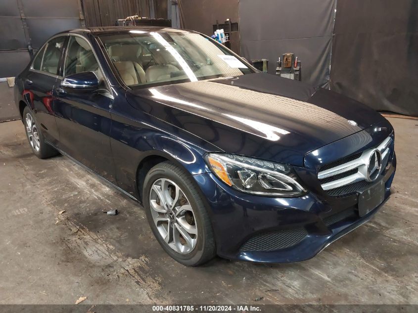 2018 MERCEDES-BENZ C 300 4MATIC #3037544314