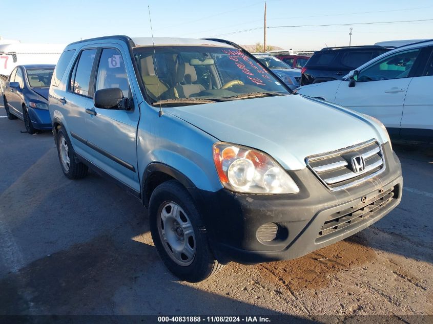 2006 HONDA CR-V LX #3035089314