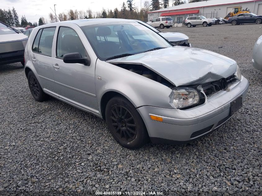 2003 VOLKSWAGEN GOLF GLS 2.0L #2995301105