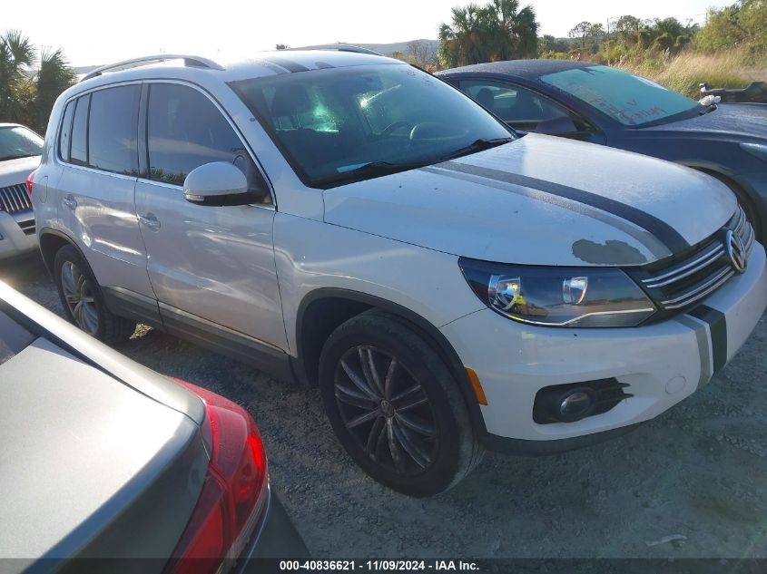 2013 VOLKSWAGEN TIGUAN SE #2995293847