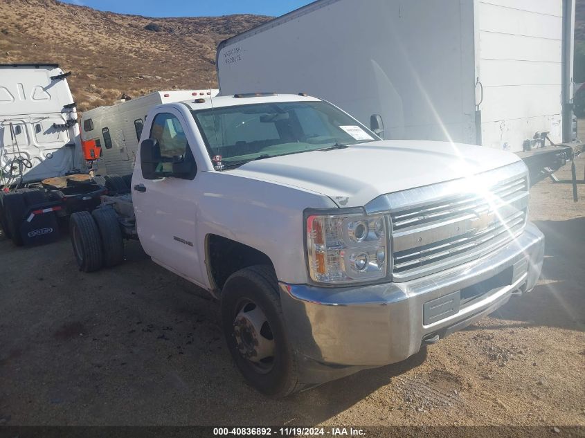 2015 CHEVROLET SILVERADO 3500HD CHASSIS WT #2995287693