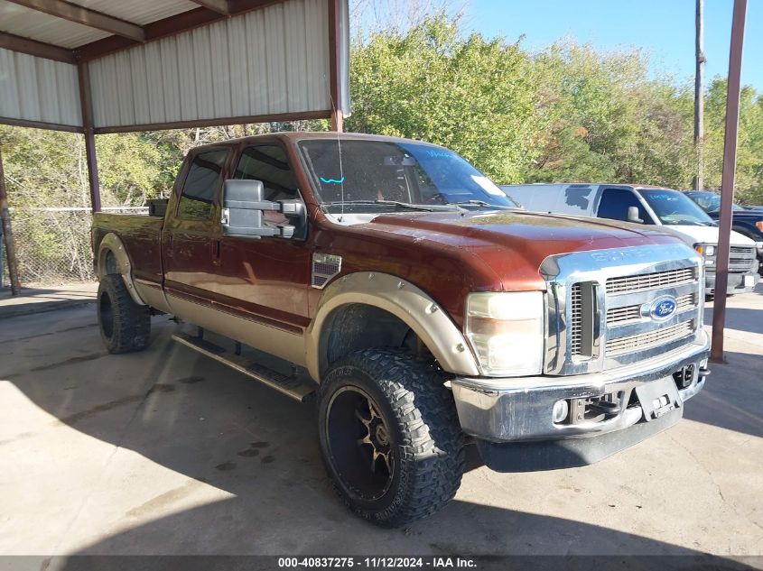 2008 FORD F-350 FX4/HARLEY-DAVIDSON/KING RANCH/LARIAT/XL/XLT #3042560279