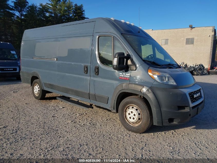 2019 RAM PROMASTER 3500 CARGO VAN HIGH ROOF 159 WB EXT #2992815720