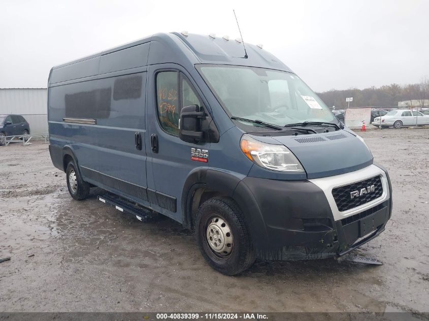 2019 RAM PROMASTER 3500 CARGO VAN HIGH ROOF 159 WB EXT #2992834928