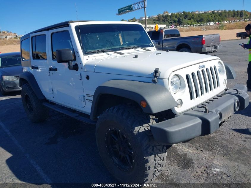 2017 JEEP WRANGLER UNLIMITED SPORT 4X4 #3050074666