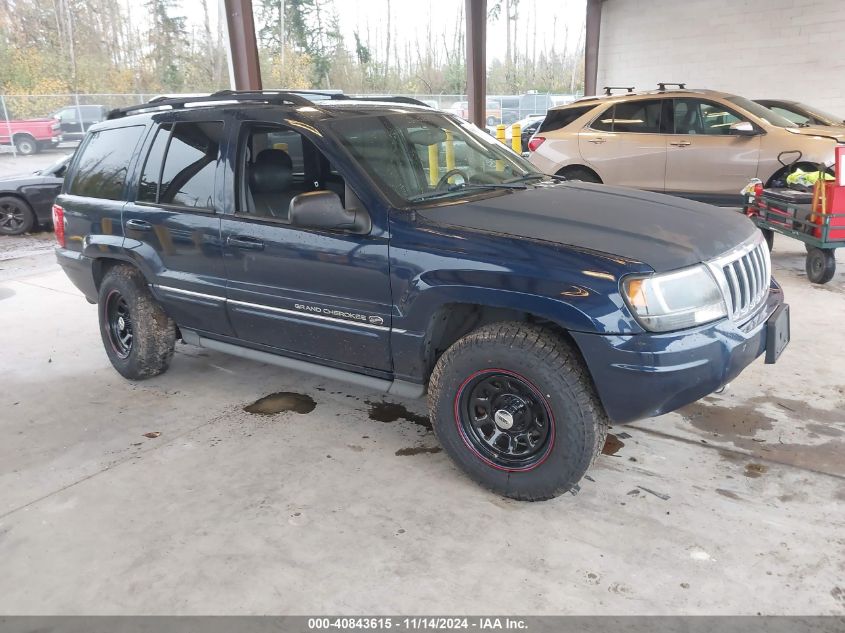 2004 JEEP GRAND CHEROKEE OVERLAND #3035094589