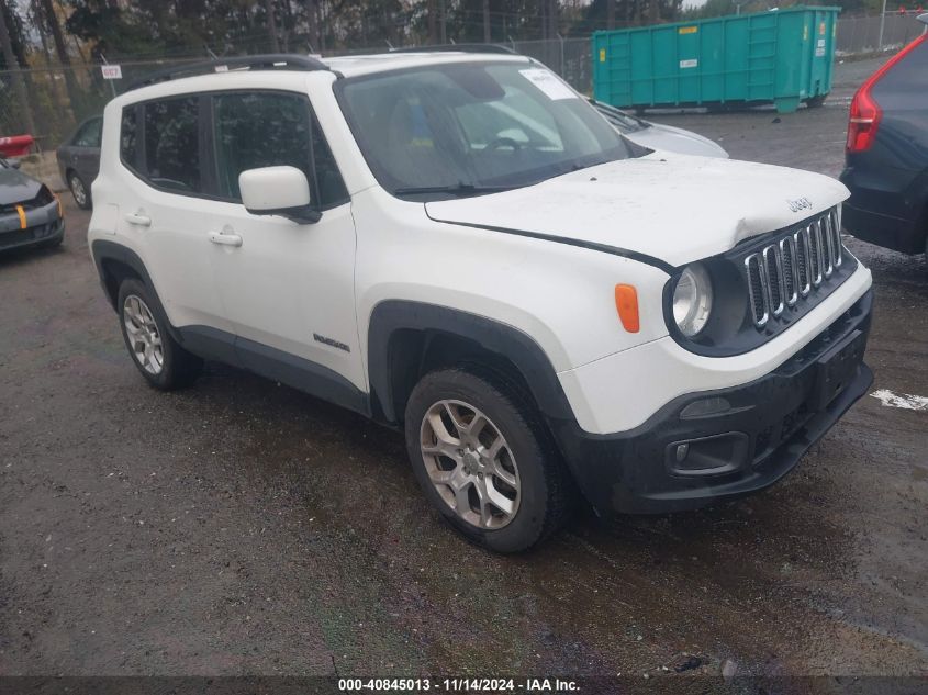 2018 JEEP RENEGADE LATITUDE 4X4 #2995301036