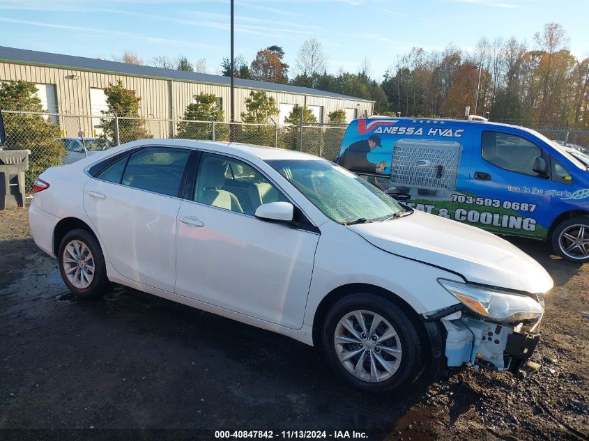 2016 TOYOTA CAMRY LE #2992821323