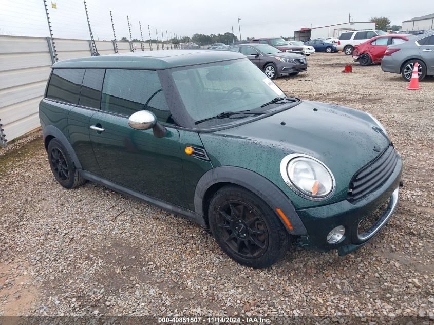 2012 MINI COOPER CLUBMAN #2997780725