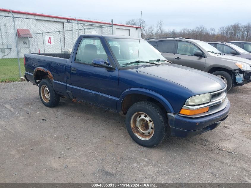 2002 CHEVROLET S-10 #2995293157