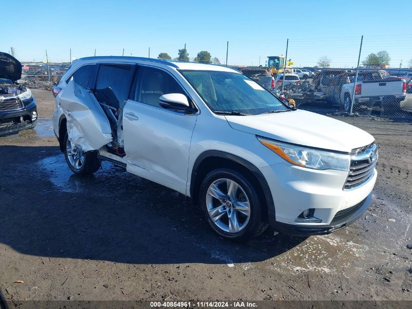 2016 TOYOTA HIGHLANDER LIMITED V6 #3035083311