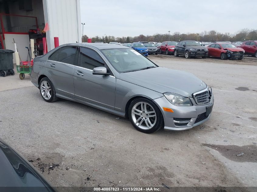 2013 MERCEDES-BENZ C 300 LUXURY 4MATIC/SPORT 4MATIC #3053063117