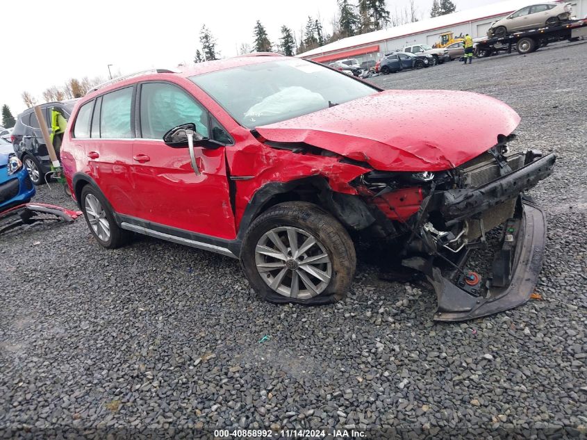 2017 VOLKSWAGEN GOLF ALLTRACK TSI S/TSI SE/TSI SEL #3035094520