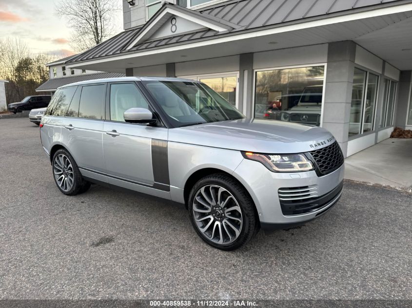 2019 LAND ROVER RANGE ROVER SUPERCHARGED #3035071685