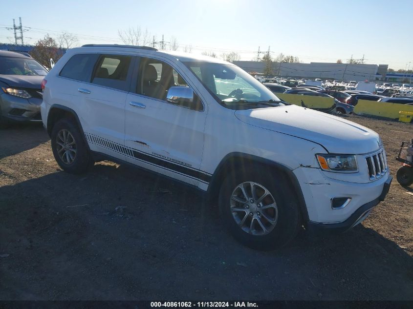 2014 JEEP GRAND CHEROKEE LIMITED #2991586751