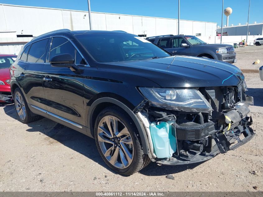 2017 LINCOLN MKX RESERVE #3035083343