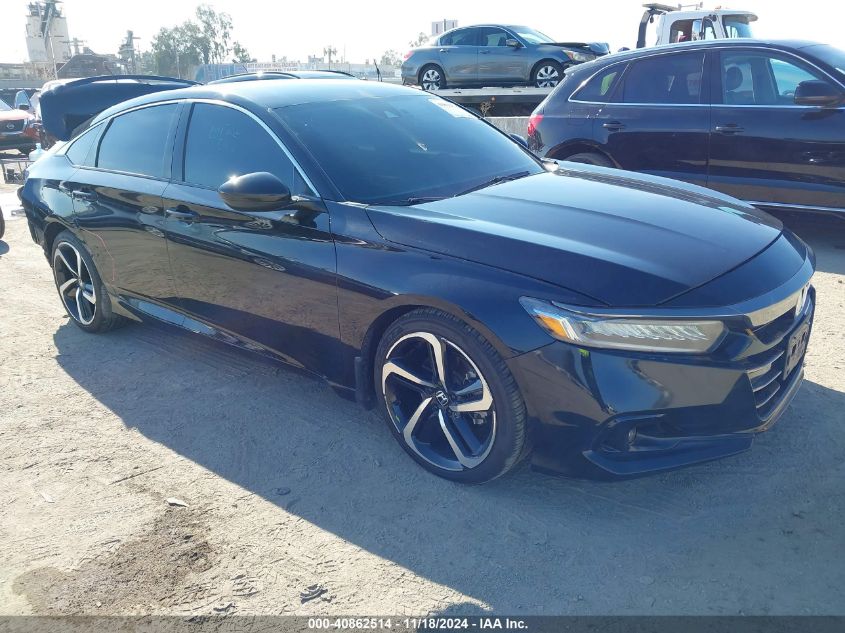 2021 HONDA ACCORD SPORT #3035094392