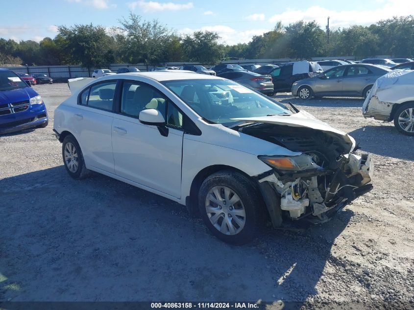 2012 HONDA CIVIC LX #3035083262